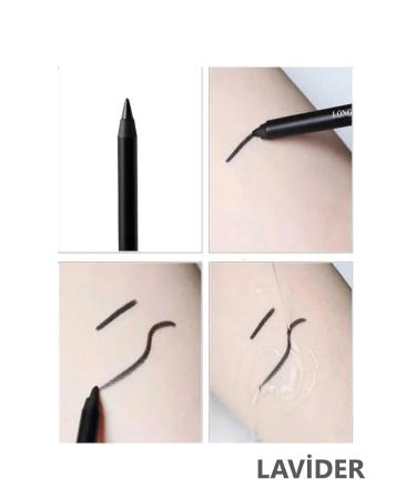 Lavider Waterproof Black Eye Pencil (Intense Pigment) - Buy Online on GoSupps.com