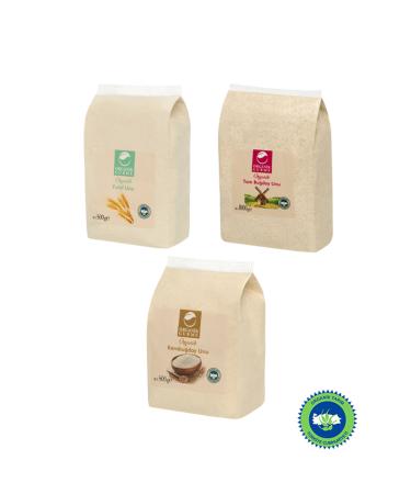 Organic Gourmet Organic Buckwheat Flour + Organic Oatmeal + Organic Whole Wheat Flour