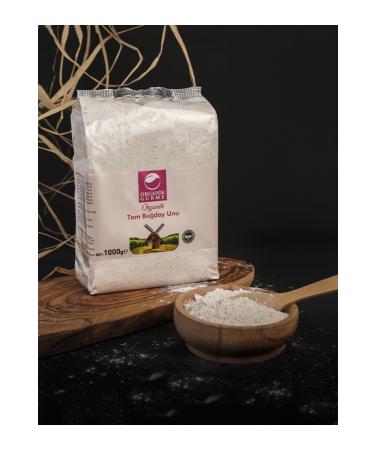 Organic Gourmet 2-pack Organic Whole Wheat Flour 1000 gr - Buy Online on GoSupps.com