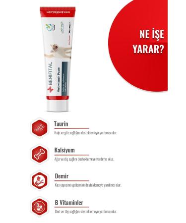 Benifital Multivitamin Paste 100 G. Multivitamin Malt Paste for Cats Vitamin B C D Iron Calcium - Buy Online on GoSupps.com