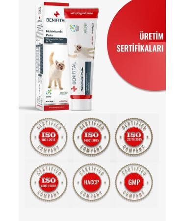 Benifital Multivitamin Paste 100 G. Multivitamin Malt Paste for Cats Vitamin B C D Iron Calcium - Buy Online on GoSupps.com