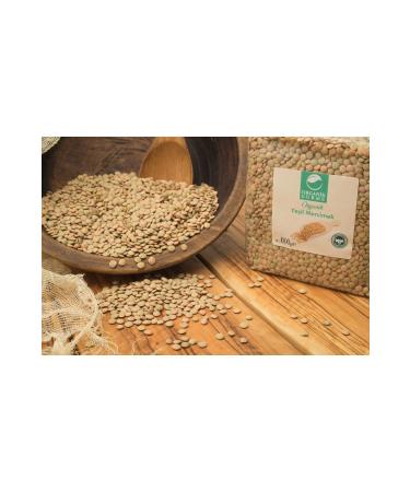Organic Gourmet Organic Green Lentils 1000 gr - Buy Online on GoSupps.com