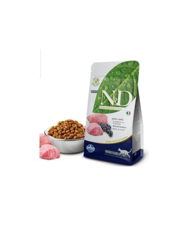 N & D Nd Grain-Free Lamb-Blueberry Cat Food 5 Kg Original Package