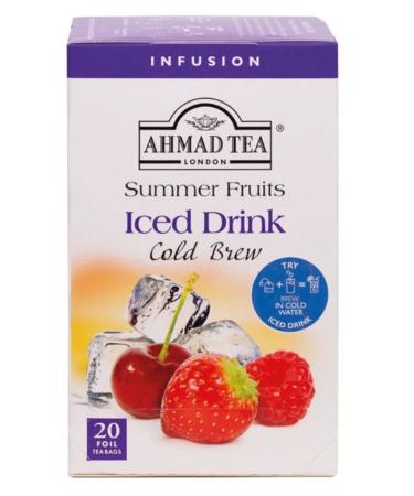 ahmad tea london Iced Watermelon Mint 20 Tea Bags - Mint Watermelon Shake Cup 20 li
