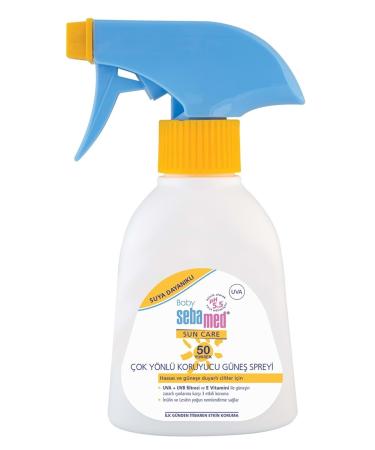 Sebamed Sun Care Baby Sun Lotion Cream Spray 50+ Factor 200ML (For Sensitive Skin) (Set of 5) - Buy Online on GoSupps.com