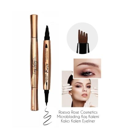 Roesia Rose Cosmetics Double-Sided Permanent Eyebrow Pencil & Pencil Eyeliner