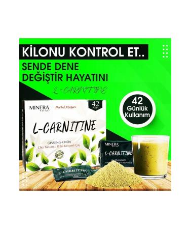 MINERA VITAL L-Carnitine Form Tea 42 Li Powder Sachet - Buy Online on GoSupps.com