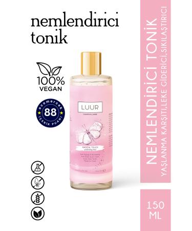 LUUR COSMETICS & MORE Toner Anti-Stain Purifying Moisturizing Anti-Aging Skin Tone Equalizer 150 ml