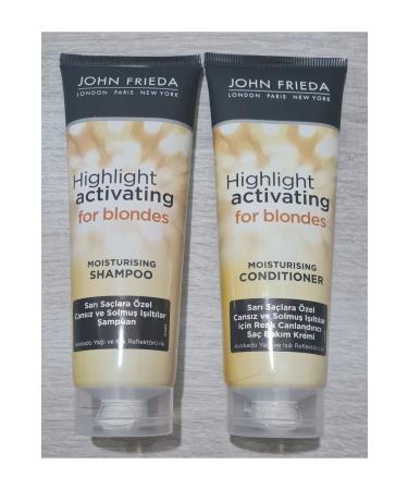 John Frieda Blonde Color Revitalizing Conditioner 250 ml + Shampoo 250 ml.