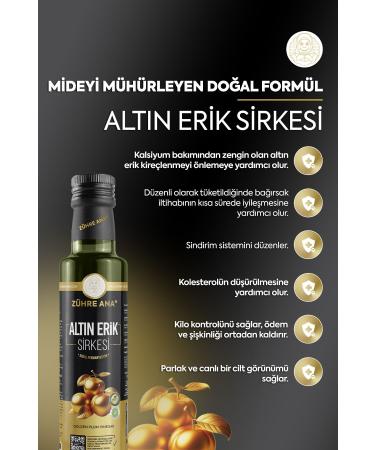 Z hre Ana Mirabelle Golden Plum Vinegar Natural Fermentation Prebiotic Form Vinegar 250 Ml - Buy Online on GoSupps.com