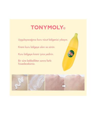 TONYMOLY Hand Cream Magic Food Moisturizing Repair Banana Skin Care 45ml - Buy Online on GoSupps.com
