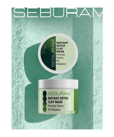 SEBURAM COLLECTION Clay Mask Anti-Blackhead and Face Mask Coffee Bean Extract