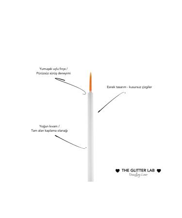 The Glitter Lab Glitter Liquid Eyeliner | Dazzling Liner - Kicky Mulberry - Buy Online on GoSupps.com