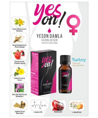 Yes On Yeson Drops For Women 15 Ml. - Buy Online on GoSupps.com