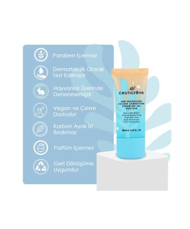 ceuticreve Sunscreen Protective and Moisturizing Color Balancing Cream 50 ml - Buy Online on GoSupps.com