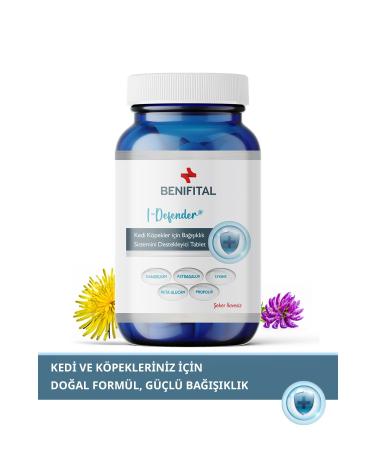 Benifital I-defender Tablet Immune System Support Tablet for Cats and Dogs - Buy Online on GoSupps.com