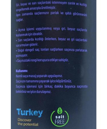 Life Professional Purple Shampoo Hair Silver Shampoo Gray-white-platinum Blonde Hair 1000 Ml. - Buy Online on GoSupps.com