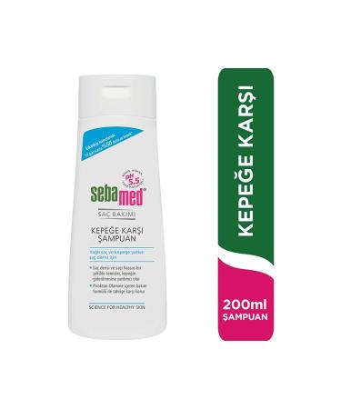 Sebamed Shampoo 200ML Anti-Dandruff (For Oily and Dandruff-Prone Scalp) (Set of 5) - Buy Online on GoSupps.com