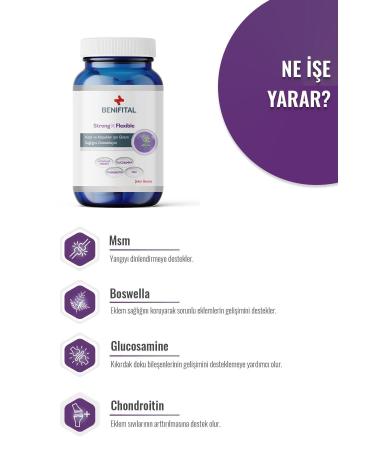 Benifital Strong & Flexible Tablet Glucosamine Tablet for Cats and Dogs Joint Health Support - Buy Online on GoSupps.com