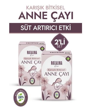 Rozalina Rise Milk-Increasing Carminative Mother Tea Herbal Mixture Herbal Tea for Breastfeeding Mothers (SET OF 2)