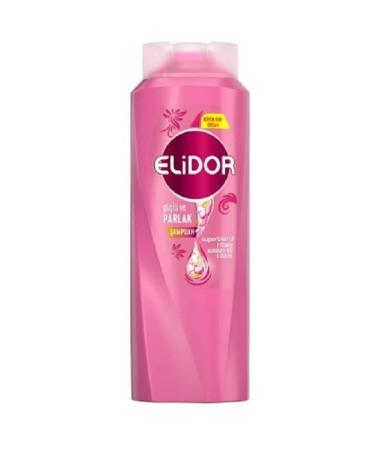 Elidor Superblend Hair Care Shampoo Strong And Shiny Hair Vitamin E Macamadia Oil Keratin 650ml