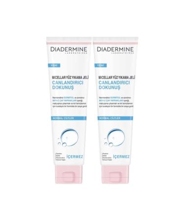 Diadermine Micellar Face Wash Gel Refreshing Touch 150 Ml X 2 Pcs