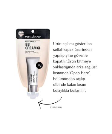 VERACLARA Perfect Concealer Real Perfect BB Cream No:21 - Buy Online on GoSupps.com
