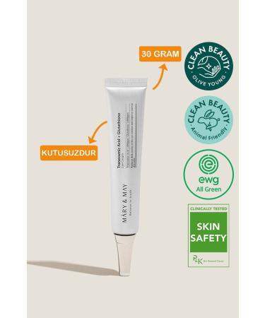 Mary & May Mary May Tranexamic Acid+Glutathion Eye Contour Cream 30 Gr (Unboxed)