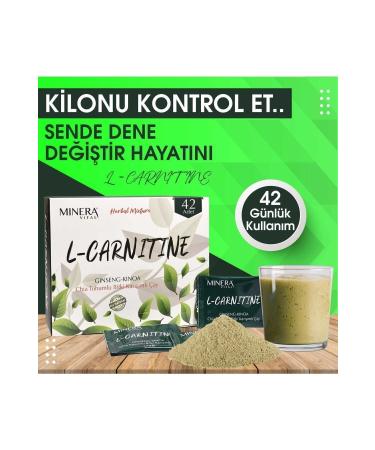 MINERA VITAL L-Carnitine Form Tea 42 Li Powder Sachet