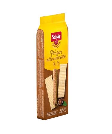 Schar Wafers Alla Nocciole Gluten Free Hazelnut Wafers 125 gr (6 PCS) - Buy Online on GoSupps.com