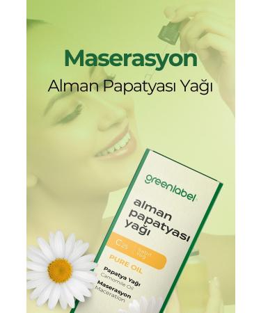 Green Label German Chamomile Oil 0 Natural And Pure 20ml - Buy Online on GoSupps.com