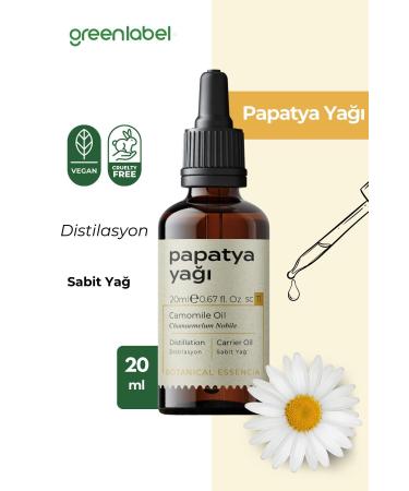 Green Label German Chamomile Oil 0 Natural And Pure 20ml