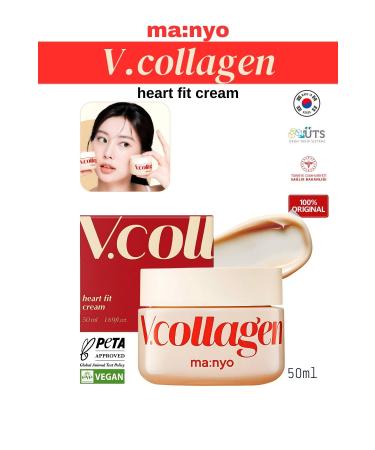 ma:nyo VCollagen Heart Fit Multi Cream Plant-based collagen-based firming cream 50ml