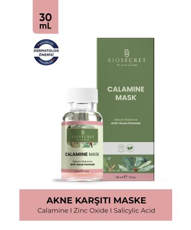 Biosecret Anti-Acne Mask Calamine Mask 30ml Bio25 - Buy Online on GoSupps.com