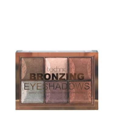 Technic Baked Eyeshadow Palette - Bronze