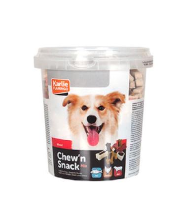 Flamingo Chewn Bones Mix Dog Biscuits 500 gr