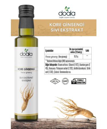 Doala Korean Ginseng Liquid Extract 225 ml - Buy Online on GoSupps.com