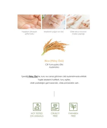 PRETTYSKIN Moisturizing Brightening and Tone-Equalizing Face Mask with Rice Extract - Buy Online on GoSupps.com