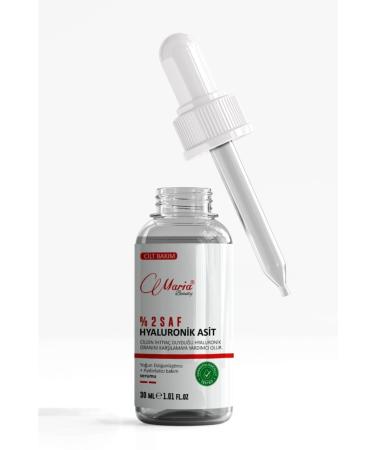 MARIA BEAUTY Skin Serum 2% Pure Hyaluronic Acid - Intense Plumping and Brightening Effective Skin Serum - Buy Online on GoSupps.com