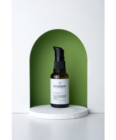 Rosemary Natural Pore Tightening Serum 30 ml Niacinamide 2% Zinc Oxide Anti-Oily