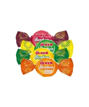 lker Bonbon Strawberry Lemon Apple and Orange Flavored Candies 1000 g