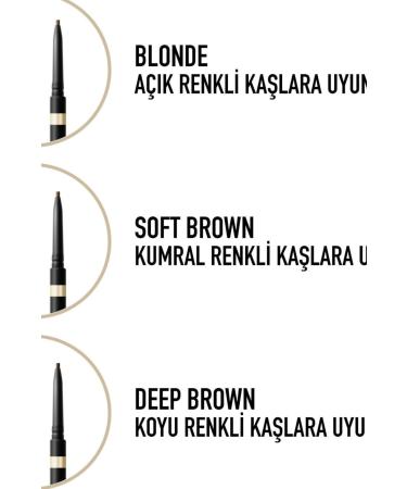 Max Factor Brand: Brow Shaper Eyebrow Pencil 30 Deep Brown Category: Eyebrow Pencil & Eyebrow Shadow - Buy Online on GoSupps.com