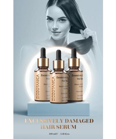 Biobotanica Damaged Hair Serum Biotin Collagen Keratin Intensive Care Fast Hair Growth Special Formula - Buy Online on GoSupps.com