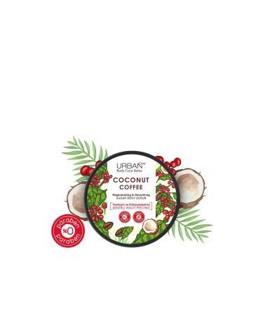Urban Care Coconut Coffee Body Scrub 200 ml - Buy Online on GoSupps.com