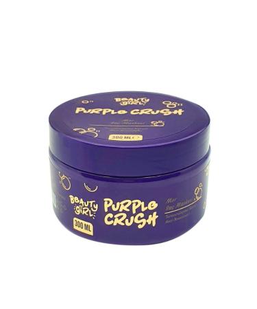 beauty girl ANTI-ORANGE PURPLE HAIR MASK FOR PLATINUM BLONDE GRAY AND LIGHTENING BLONDE HAIR 300ML