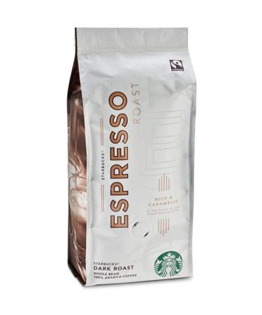 Starbucks Espresso Dark Roast Filter Coffee 250 gr Ground for Coffee Machine