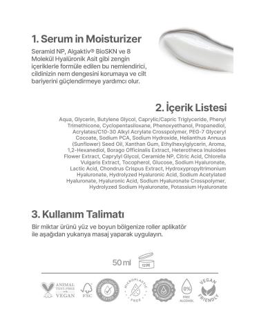 Cream Moisturizing Face Cream 50 ml | Regenerating Barrier Strengthening | Ceramide 8D Hyaluronic Acid - Buy Online on GoSupps.com