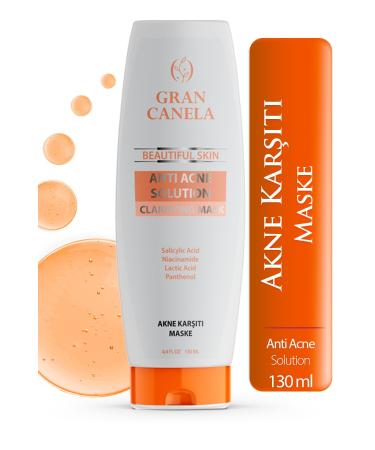 GRAN CANELA Anti-Acne and Anti-Blackhead Purifying Face Care Mask 130 Ml