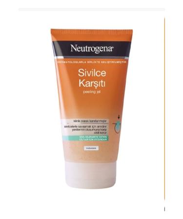 Neutrogena Anti-Acne Peeling Purifying Facial Cleansing Gel 150 Ml