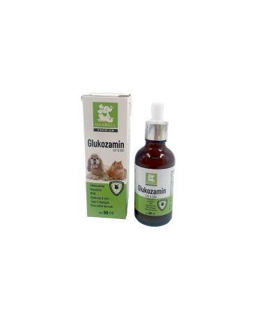 Nanbell Glucosamine with MSM and Chondritin for Cats and Dogs 50 Ml